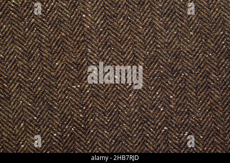 Top view of Herringbone Cloth Texture Stock Photo