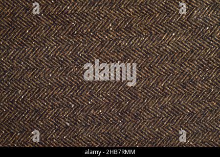 Top view of Herringbone Cloth Texture Stock Photo