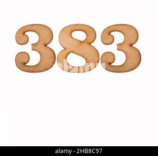 Number 383 Cut Out Stock Images & Pictures - Alamy