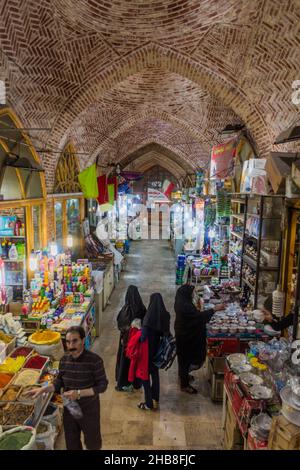 ARDABIL, IRAN - APRIL 10, 2018: View of bazaar market in Ardabil, Iran Stock Photo