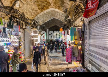 TEHRAN, IRAN - APRIL 15, 2018: View oft the Tehran Bazaar, Iran Stock Photo