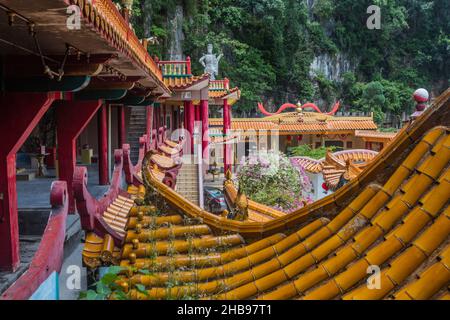 Ling Sen Tong Temple in Ipoh, Malaysia. Stock Photo