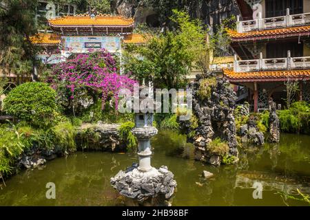 Sam Poh Tong Temple in Ipoh, Malaysia. Stock Photo