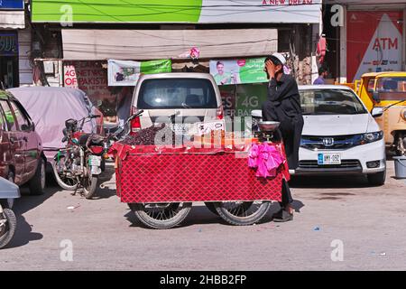 Local market in Rawalpindi close Islamabad, Punjab province, Pakistan Stock Photo