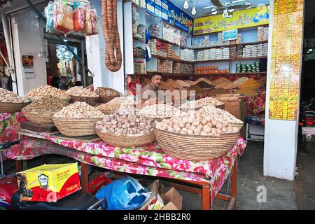 Local market in Rawalpindi close Islamabad, Punjab province, Pakistan Stock Photo