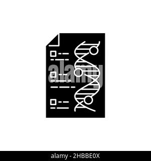 Genetics color line icon. Pictogram for web page, mobile app, promo. UI UX GUI design element. Editable stroke. Stock Vector
