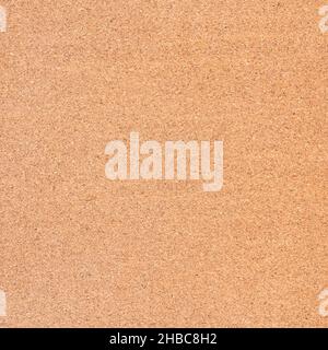 square background from brown blank corkboard closeup Stock Photo