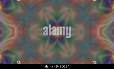 Abstract multi-colored blurred mandala background. design, art Stock Photo