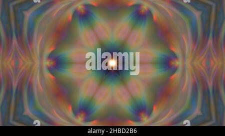 Abstract multi-colored blurred mandala background. design, art Stock Photo