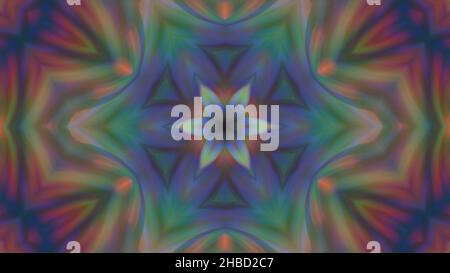 Abstract multi-colored blurred mandala background. design, art Stock Photo