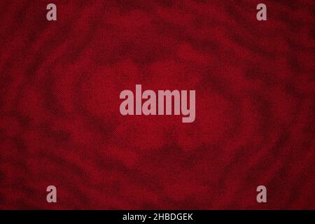 Luxurious red linen fabric texture for background Stock Photo