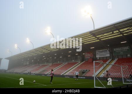 Manchester, UK. 19th Dec, 2021. Manchester, England, December 19 during the FA Womens Super League game between Manchester United and Aston Villa at Leigh Sports Village in Manchester, England Paul Roots/SPP Credit: SPP Sport Press Photo. /Alamy Live News Stock Photo