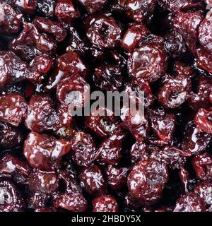 rose apple jam or jambu jam closeup taken from above, also called bell fruit or wax apple, food background Stock Photo