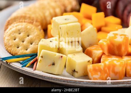 Cheese Cube Platter-Cheese Cube Platter