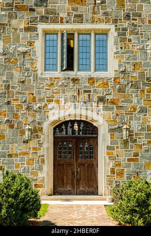 Admissions Office and Clara Hall, Berry College, Mount Berry, Georgia Stock Photo