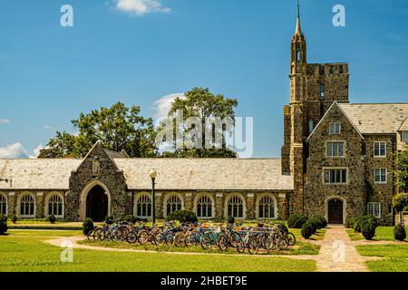 Admissions Office and Clara Hall, Berry College, Mount Berry, Georgia Stock Photo