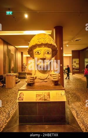 The Antakya Archaeology Museum which is known for its extensive collection of Roman and Byzantine Era mosaics. Stock Photo