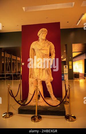 The Antakya Archaeology Museum which is known for its extensive collection of Roman and Byzantine Era mosaics. Stock Photo