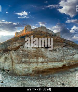 Gaziantep castle or Kalesi in Gaziantep, Turkey Stock Photo