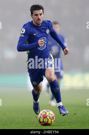 Wolverhampton, England, 19th December 2021.  Mason Mount of Chelsea during the Premier League match at Molineux, Wolverhampton. Picture credit should read: Darren Staples / Sportimage Stock Photo