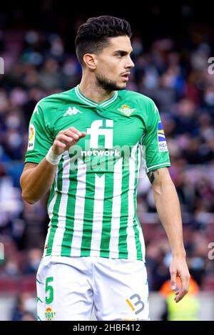 Players of Real Betis during the Liga match between FC Barcelona and Real  Betis at Camp Nou in Barcelona, Spain Stock Photo - Alamy