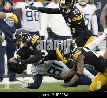 Tennessee Titans wide receiver Racey McMath (13) goes for a catch as he's  defended by Tampa Bay Buccaneers cornerback Dee Delaney (30) during their  game Saturday, Aug. 20, 2022, in Nashville, Tenn. (