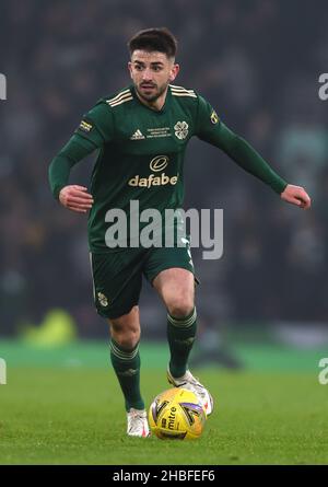 Glasgow, Scotland, 19th December 2021. Ange Postecoglou Coach of Celtic ...