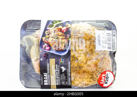 Johannesburg, South Africa - deboned chicken from Woolworths Food Stock Photo