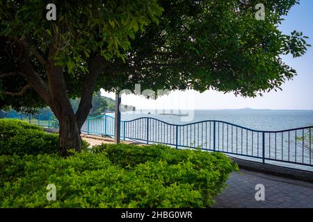 Beautiful view of Upper lake, Bhopal, Madhya Pradesh, India Stock Photo ...