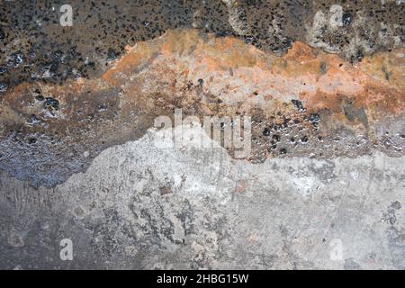 Rustic concrete background. View from above. Stock Photo