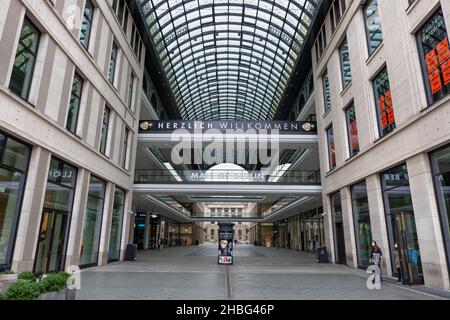 LP12 Mall of Berlin on Leipziger Platz, a shopping mall in city of Berlin, Germany. Stock Photo