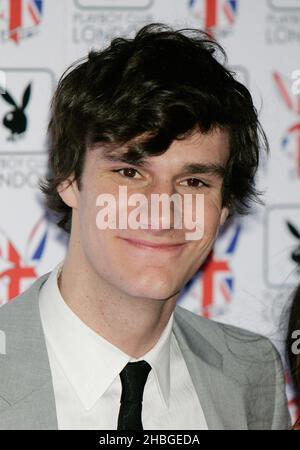 Cooper Hefner arrives at the Playboy Club Re-Launch, Old Park Lane,London Stock Photo