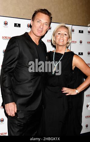 Martin Kemp and wife Shirlie Holliman arrives at the Stalker Premiere at the Empire Cinema,Leicester Square, London Stock Photo