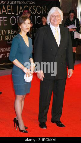 Susan Yu and Thomas Mesereau Jr arrive at the UK premiere of Michael Jackson: The Life Of An Icon, at the Empire Cinema in Leicester Square, central London. Stock Photo