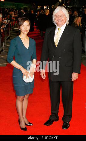 Susan Yu and Thomas Mesereau Jr arrive at the UK premiere of Michael Jackson: The Life Of An Icon, at the Empire Cinema in Leicester Square, central London. Stock Photo