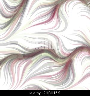 Abstract Perlinnoise Geometrical generative computational art illustration Stock Vector