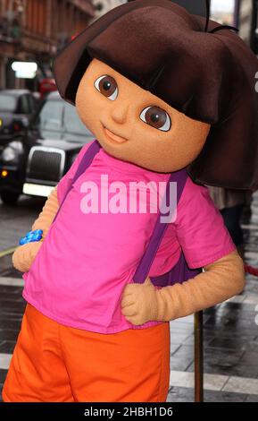 Dora The Explorer attending the UK Premiere of 'Dora the Explorer Live ...