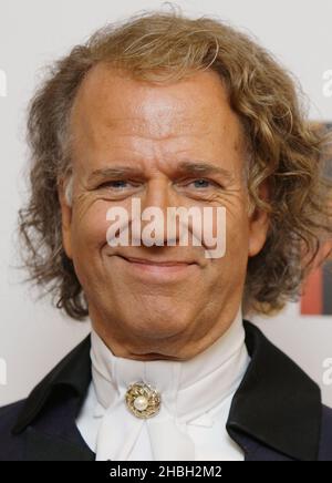 Andre Rieu attending the 2012 Classic Brit Awards at the Royal Albert Hall,London Stock Photo