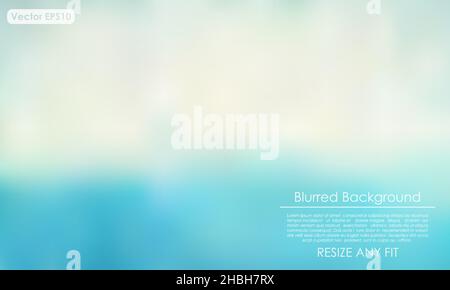 Abstract Blurred Background, Easy to resize, Vector Illustration Stock Vector
