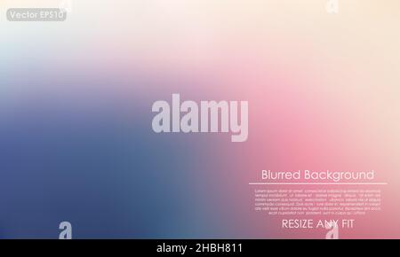 Abstract Blurred Background, Easy to resize, Vector Illustration Stock Vector