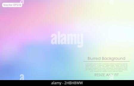 Abstract Blurred Background, Easy to resize, Vector Illustration Stock Vector