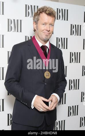 Magne Furuholmen of A-Ha attends the BMI Awards at the Dorchester in Central London. Stock Photo