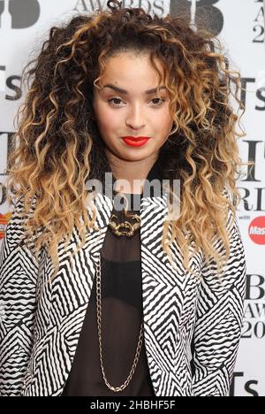Ella Eyre attends The BRIT Awards 2025 held at The O2 Arena, London