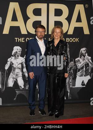 Bjorn Ulvaeus and Anni-Frid Lyngstad of Abba attending The Official Photo Book release at the Tate Modern, Bankside, London. Stock Photo