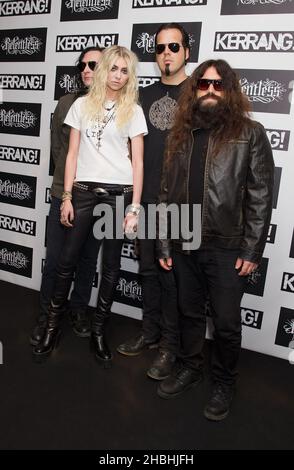 Taylor Momsen and band The Pretty Reckless perform Paper magazine and