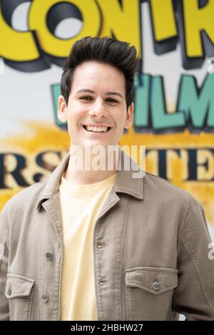 Rome, Italy, December 20, 2021 - Luì, stage name of Luigi Calagna, of the duo 'Me contro Te' attends at photocall of the movie 'Me contro Te - Persi nel tempo. Credits: Luigi de Pompeis/Alamy Live News Stock Photo