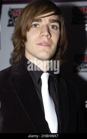 Pele from the Hives photographed at the NME Carling awards at PoNaNa in London. 1/2 length. Stock Photo