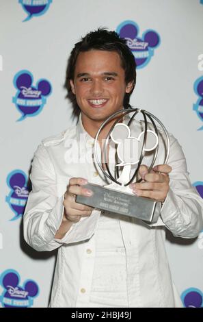 Gareth Gates at the Disney Channel Kids Awards at the Royal Albert Hall ...