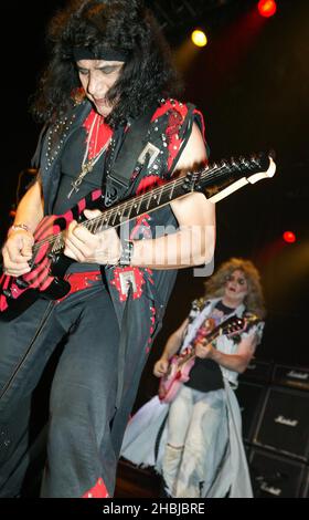 Twisted Sister performs live on day two of the Download Festival in ...