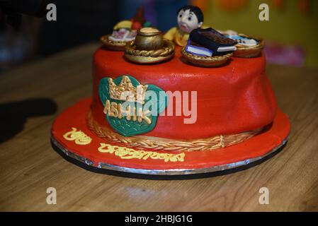 325) Baby Annaprashan Cake | puffsncakes.com